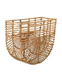 Bloomingville Handgewebter Wand-Aufbewahrungskorb Lart Aus Rattan