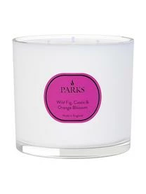 Parks London Dreidocht-Duftkerze Vintage Aromatherapy (Wilde Feige, Schwarze Johannisbeere & Orangenblüte)