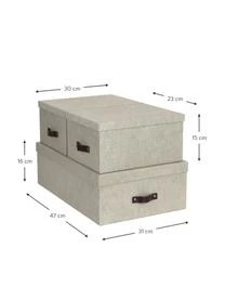 Bigso Box Of Sweden Aufbewahrungsboxen-Set Inge II, 3-tlg. 5 Bigso Box Of Sweden Aufbewahrungsboxen-Set Inge II, 3-tlg. – Bild 3