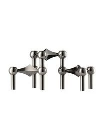 Kerzenhalter Stoff Nagel, 3-er Set